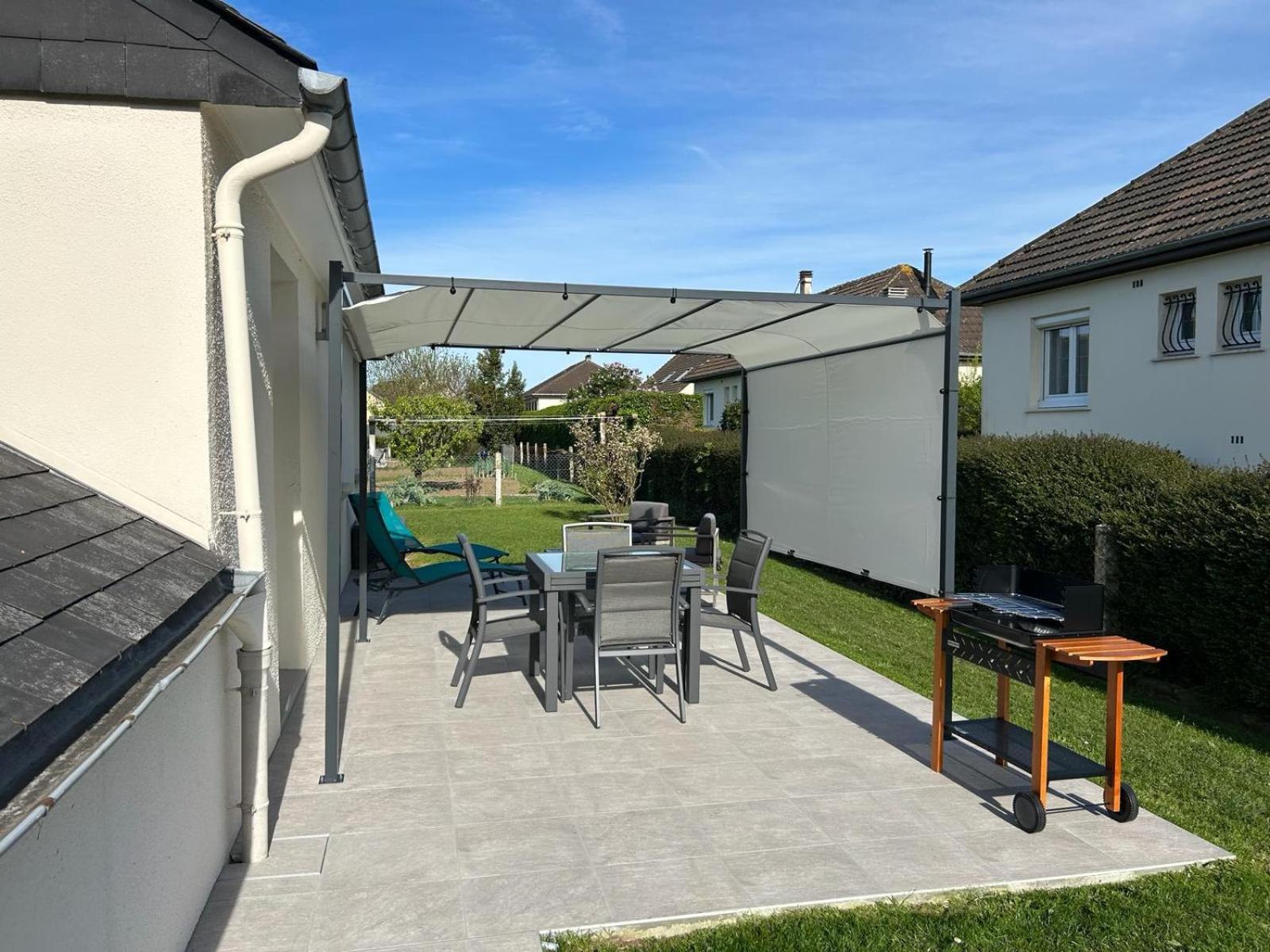 Maison 4/6 Personnes A Bayeux Bagian luar foto